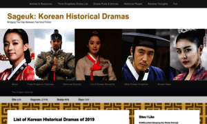Koreanhistoricaldramas.com thumbnail