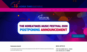 Koreanmusicfestival.com thumbnail