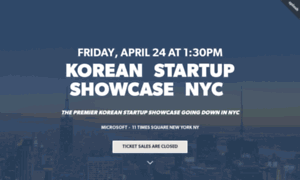 Koreanstartupnyc.splashthat.com thumbnail