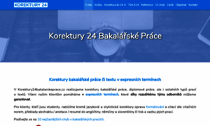 Korektury24bakalarskeprace.cz thumbnail