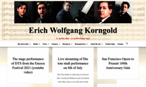 Korngold-society.org thumbnail