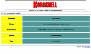 Kornshell.com thumbnail
