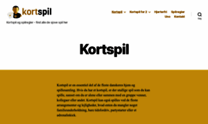 Kortspil.org thumbnail