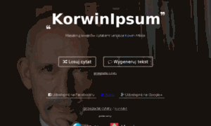 Korwinipsum.pl thumbnail