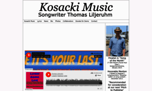 Kosackimusic.com thumbnail