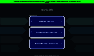 Koshki.info thumbnail