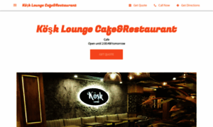 Kosk-lounge-caferestaurant.business.site thumbnail