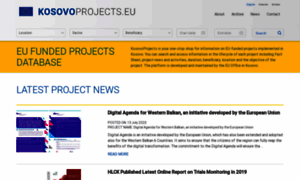 Kosovoprojects.eu thumbnail