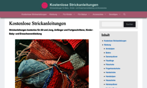 Kostenlose-strickanleitungen.de thumbnail