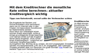 Kostenloser-kreditrechner.de thumbnail