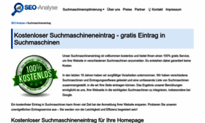 Kostenloser-suchmaschineneintrag.com thumbnail