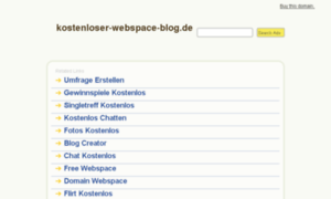 Kostenloser-webspace-blog.de thumbnail