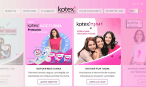 Kotex.com.mx thumbnail