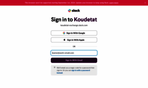 Koudetat-exchange.slack.com thumbnail