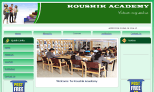 Koushikacademy.com thumbnail