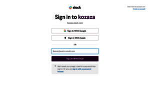 Kozaza.slack.com thumbnail
