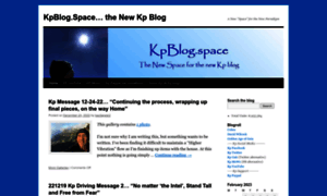 Kpblog.space thumbnail
