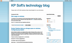 Kpsoft-tech-blogs.blogspot.com thumbnail