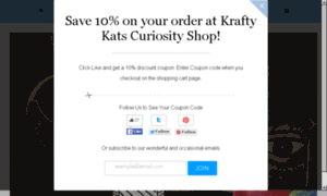 Kraftykatscuriosityshop.com thumbnail