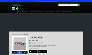 Kralpop.radio.de thumbnail