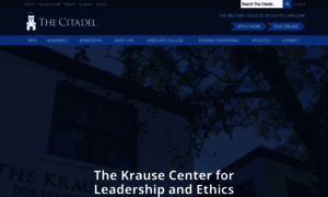 Krausecenter.citadel.edu thumbnail