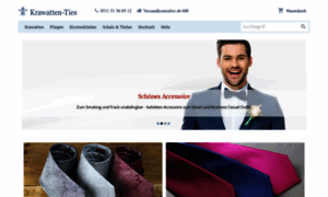 Krawatten-ties.com thumbnail