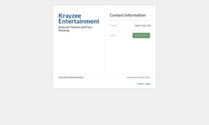 Krayzeeentertainment.myob.net thumbnail