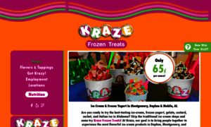 Krazefrozentreats.com thumbnail