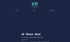 Krdev.co.uk thumbnail