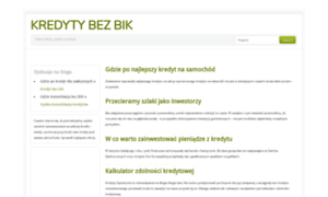 Kredytybezbik.blogola.pl thumbnail