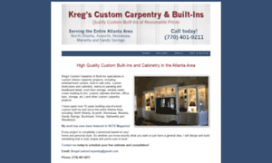 Kregscustomcarpentry.com thumbnail