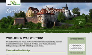 Kreislandfrauen-heidenheim.de thumbnail
