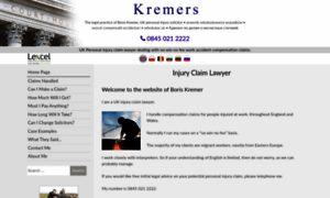 Kremers.co.uk thumbnail