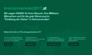 Kremsmuenster2017.at thumbnail
