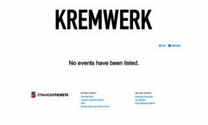 Kremwerk.strangertickets.com thumbnail