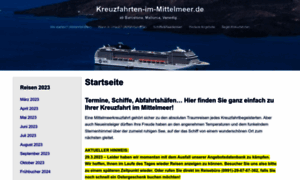 Kreuzfahrten-im-mittelmeer.de thumbnail