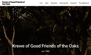 Kreweofgoodfriendsoftheoaks.com thumbnail