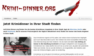 Krimi-dinner.org thumbnail