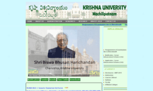 Krishnauniversity.ac.in thumbnail