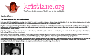 Kristiane.org thumbnail