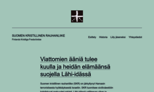 Kristillinenrauhanliike.fi thumbnail