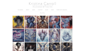 Kristinacarrollart.com thumbnail