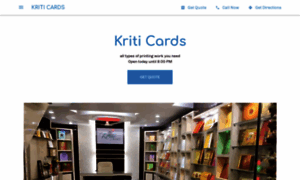 Kriticards.business.site thumbnail