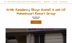 Kritik-residency-boys-hostel-a-unit-of-maheshwari.business.site thumbnail