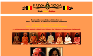 Kriya-yoga.be thumbnail
