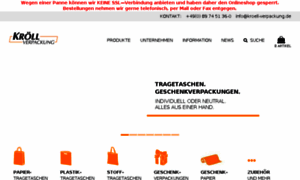Kroell-verpackung.de thumbnail