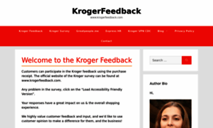 Krogerfeedback.info thumbnail
