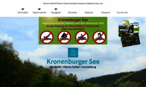 Kronenburger-see.de thumbnail