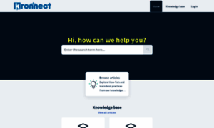 Kronnect.freshdesk.com thumbnail