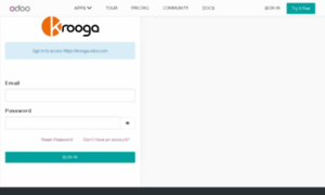 Krooga.odoo.com thumbnail